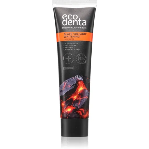 Ecodenta Black Volcanic Whitening bělicí pasta 100 ml