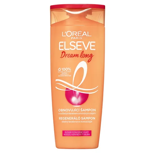 L'Oréal Paris Obnovující šampon pro poškozené dlouhé vlasy Elseve Dream Long (Shampoo) 250 ml - náhradní náplň