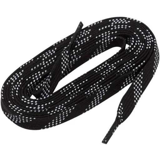 WINNWELL WAX LACES Hokejové tkaničky, černá, velikost