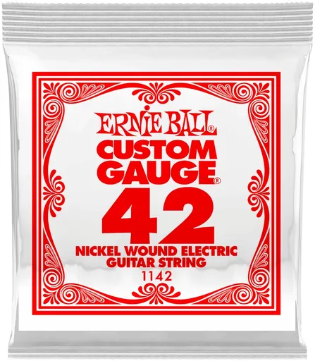 Ernie Ball 1142 Nickel Wound Single .042