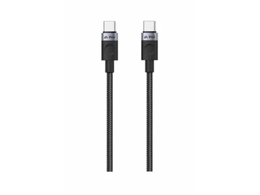 Kabel iPEAX 90010105 USB-C/USB-C 1,5m Black