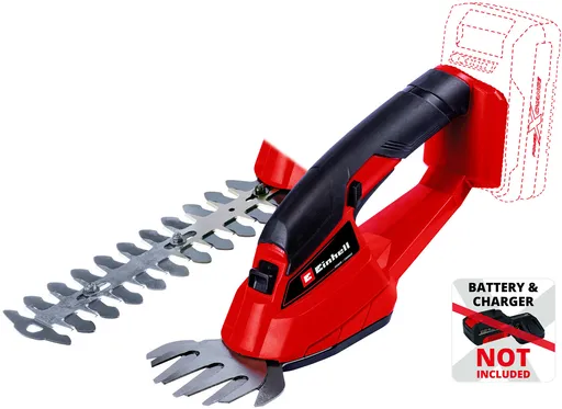 Einhell Nůžky na trávu a živý plot Aku GE-CG 18 Li-Solo (bez aku) (3410370)
