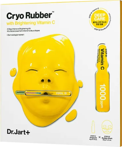 Dr. Jart+ Rozjasňující pleťová maska Cryo Rubber (Brightening Mask) 1 ks