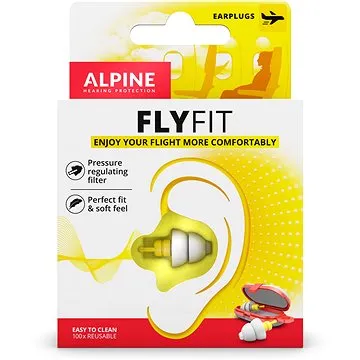 ALPINE FlyFit 2021 - špunty do uší do letadla (8717154023510)