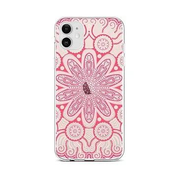 TopQ iPhone 12 silikon Romantic Mandala 55302 (Sun-55302)