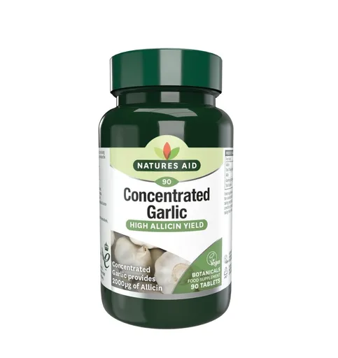 Natures Aid Allicin Česnek 2000 µg 90 tablet