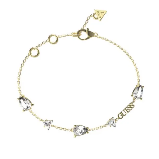 Guess Pozlacený náramek se zirkony Wonderlights JUBB04410JWYG 21 cm