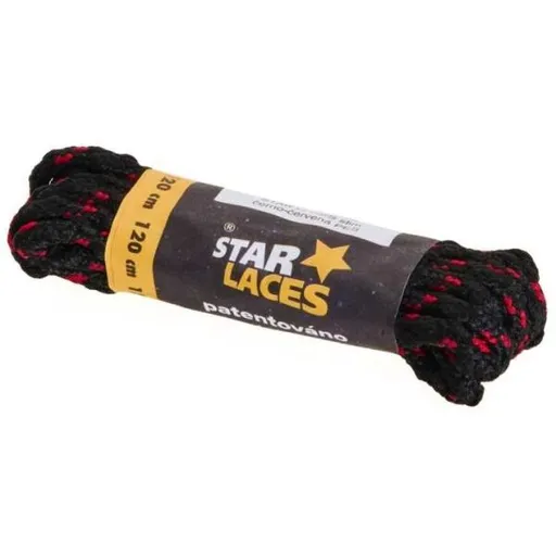 PROMA STAR LACES SLIM 120 CM Tkaničky, černá, velikost