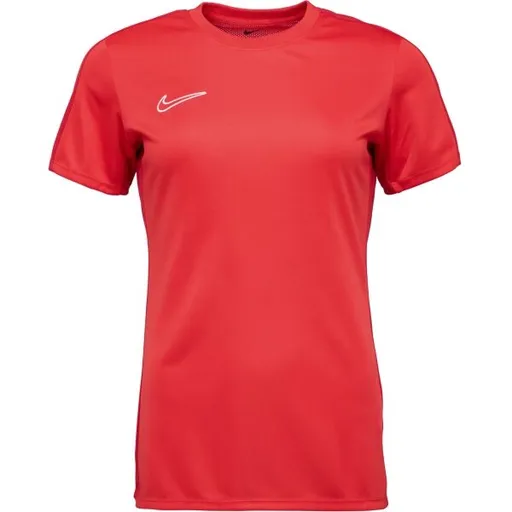 Nike DRI-FIT ACADEMY Dámské fotbalové tričko, červená, velikost