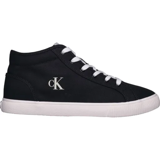 Calvin Klein ESS VULC MID MG CANVAS Pánské tenisky, černá, velikost
