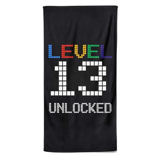 Osuška Level Unlocked (věk: 13, Velikost osušky: 70x140cm)