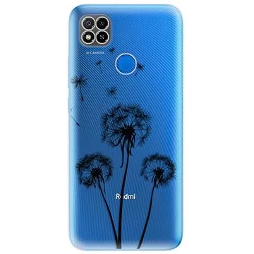 iSaprio Three Dandelions - black pro Xiaomi Redmi 9C (danbl-TPU3-Rmi9C)