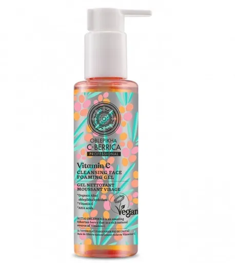 Natura Siberica Čisticí pěnivý gel Vitamin C (Cleansing Face Foaming Gel) 145 ml