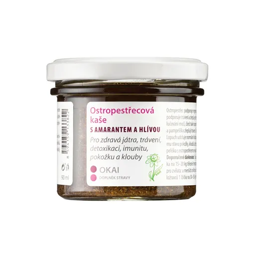 Dědek Kořenář Ostropestřecová kaše s amarantem a hlívou OKAI 90 ml