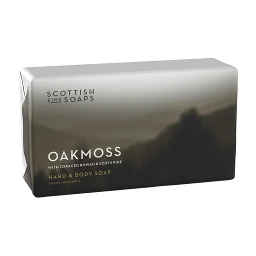 Scottish Fine Soaps Oakmoss Tuhé mýdlo 220 g