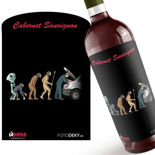 Víno Evoluce automechanika (Druh Vína: Červené víno)