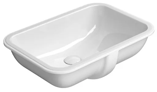 GSI PURA/CLASSIC keramické umyvadlo pod desku 38x55cm, bílá ExtraGlaze 724311