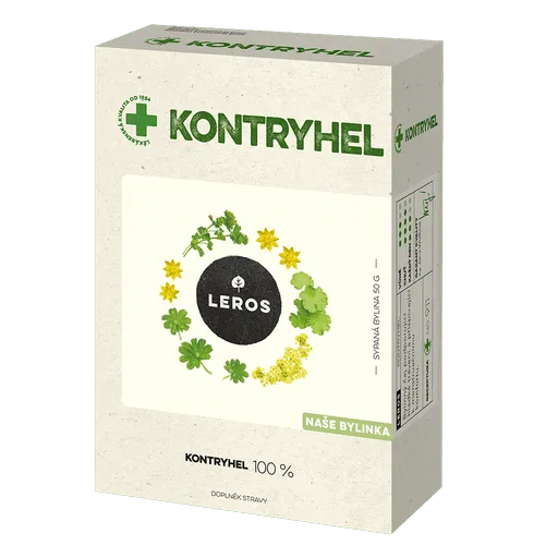 Leros Kontryhel nať sypaný čaj 50 g