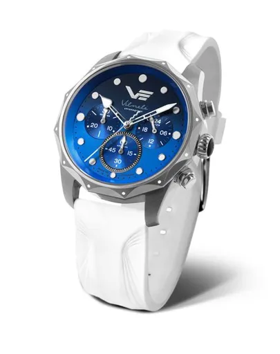 Vostok Europe Vilnele Chrono JS20-125A750 - Náhradní bílý silikonový řemínek