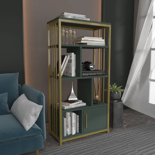 Knihovna Valero - Green, Gold