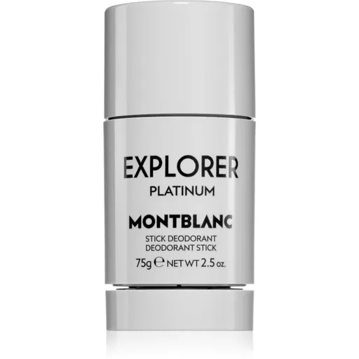 Montblanc Explorer Platinum deodorant v tyčince pro muže 75 g