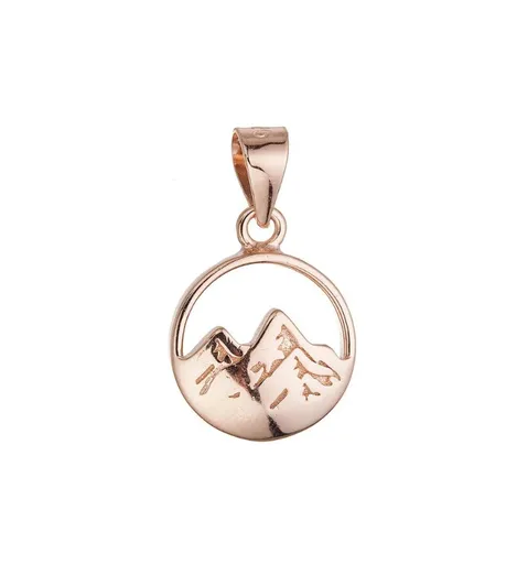 Evolution Group - Pavona Originální bronzový přívěsek Hory 64086/AU ROSE