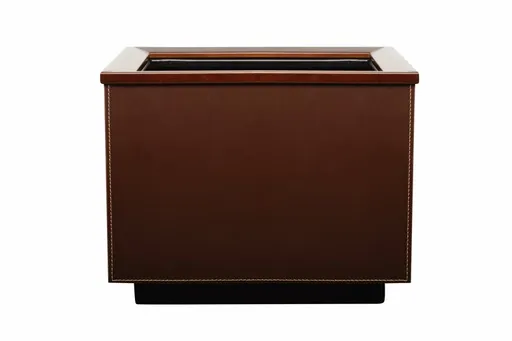 Kožený samozavlažovací květináč CUIR, více variant - Hobby Flower Rozměry: 54 x 54 x 42