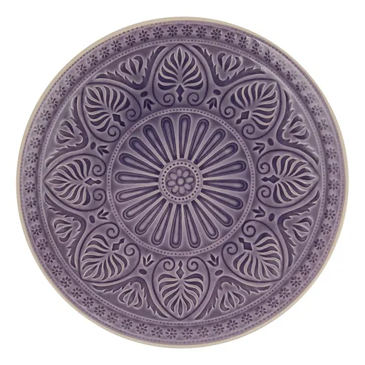 SUMATRA Talíř 31 cm - levandulová
