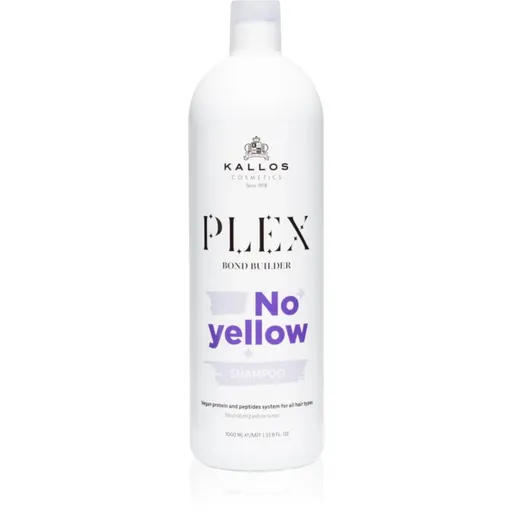 Kallos Plex No Yellow šampon neutralizující žluté tóny 1000 ml