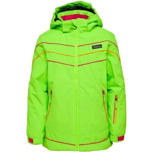 TRIMM RITA Dívčí lyžařská bunda, reflexní neon, velikost