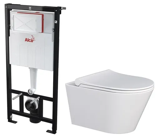 ALCA Sádromodul předstěnový instalační systém bez tlačítka + WC MYJOYS MY1 + SEDÁTKO AM101/1120 X MY1