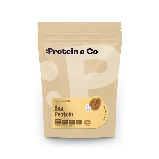 Protein a Co Sójový protein - ochucený 1 kg, Coconut milk
