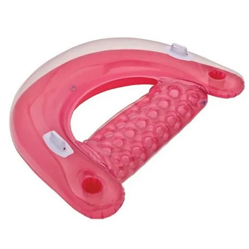 Nafukovací sedátko s držadly Intex 58859 - Růžová