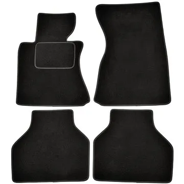 ACI BMW 7, 02-05 textilní koberečky černé EXCLUSIVE (sada 4 ks) (0652X62E)