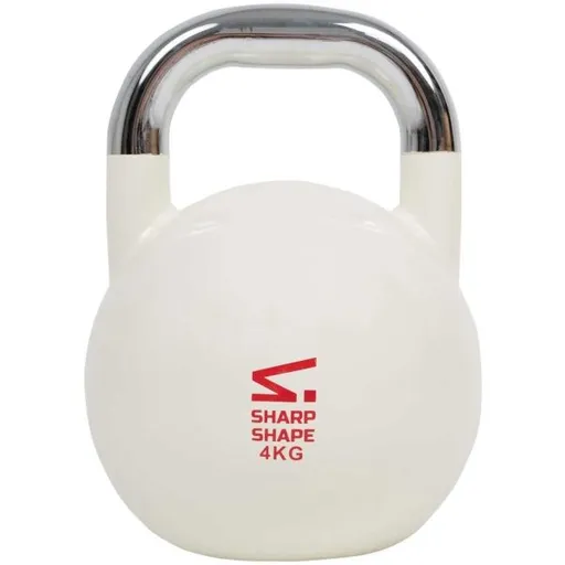SHARP SHAPE COMPETITION KETTLEBELL 4 KG Kettlebell, bílá, velikost 4 KG