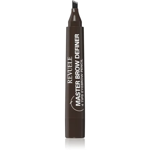Revuele Master Brow Definer 4 Tips Eyebrow Pencil precizní tužka na obočí odstín Dark 2.2 ml