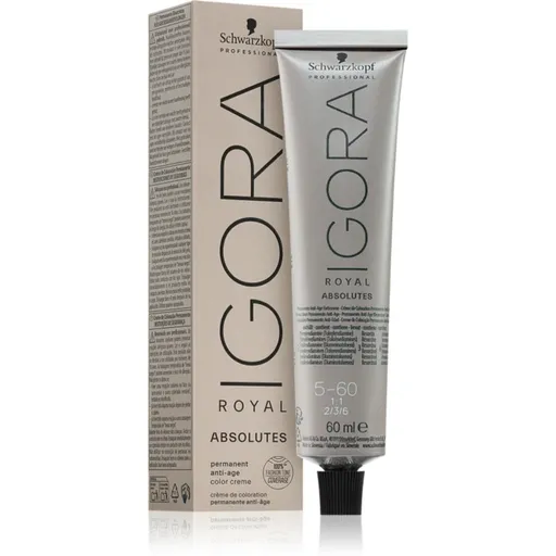 Schwarzkopf Professional IGORA Royal Absolutes barva na vlasy odstín 5-60 Light Brown Chocolate Natural 60 ml