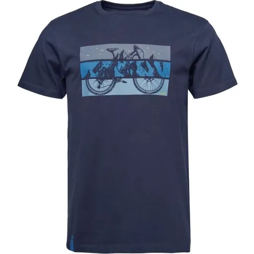 LOAP BRUM Pánské tričko, tmavě modrá, velikost