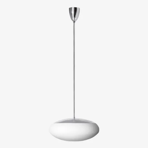 LUCIS závěsné svítidlo DAPHNE ZT 26,7W LED 3000K sklo chrom opál DALI ZT.L5.D550.77M DALI2