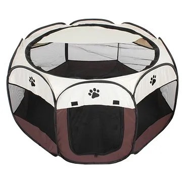 Merco, Pet Octagonal ohrádka pro psy hnědá (42941)