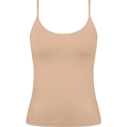 SLOGGI GO SENSE SPAGHETTI TOP Dámský top, béžová, velikost