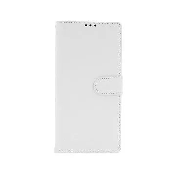 TopQ Xiaomi Redmi Note 9 Pro knížkový bílý s přezkou 50684 (Sun-50684)
