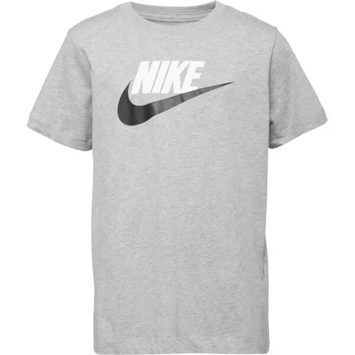 Nike SPORTSWEAR TEE FUTURA Dětské triko, šedá, velikost