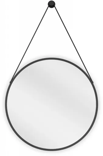MEXEN String zrcadlo 50, černý rám 9854-050-050-000-70