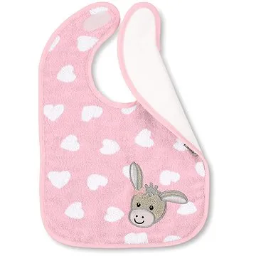 Sterntaler Froté bryndák nepropustný oslík Emma, srdíčka 7051838 (4055579731325)