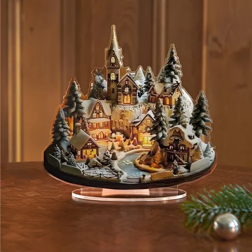 Dekorace na vánoční stůl