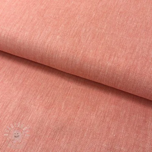 Len s bavlnou Fishbone salmon