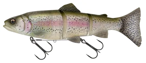 Savage gear gumová nástraha 3d line thru trout clear rainbow trout - 30 cm 303 g