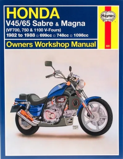 Honda V45/65 Sabre & Magna (82 - 88) Haynes Repair Manual - Haynes Publishing