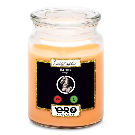 Svíčka Šachy volají (Vůně svíčky: Tropické ovoce)